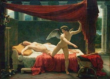 Francois-Edouard Picot L Amour et Psyche oil painting picture